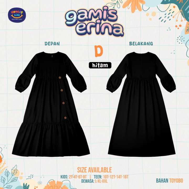 PO GAMIS ERINA BY HONES KIDS