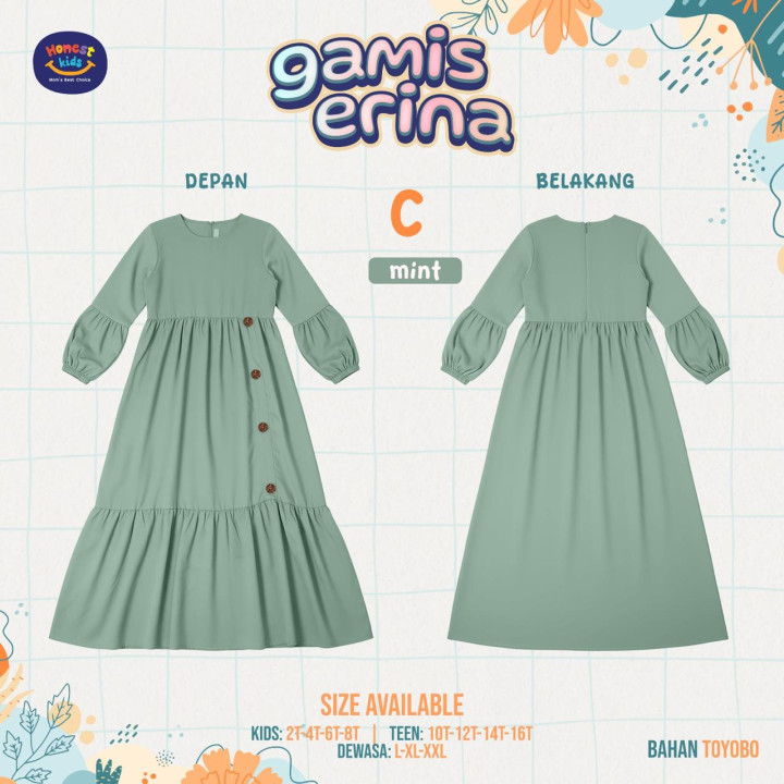 PO GAMIS ERINA BY HONES KIDS