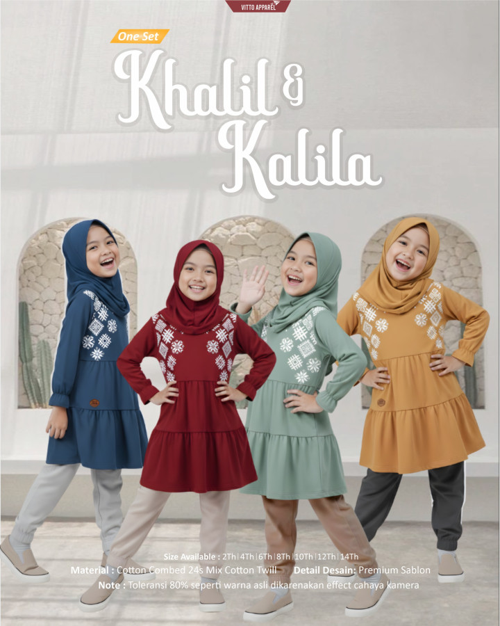 PO KHALIL & KALILA ONE SET BY VITTO