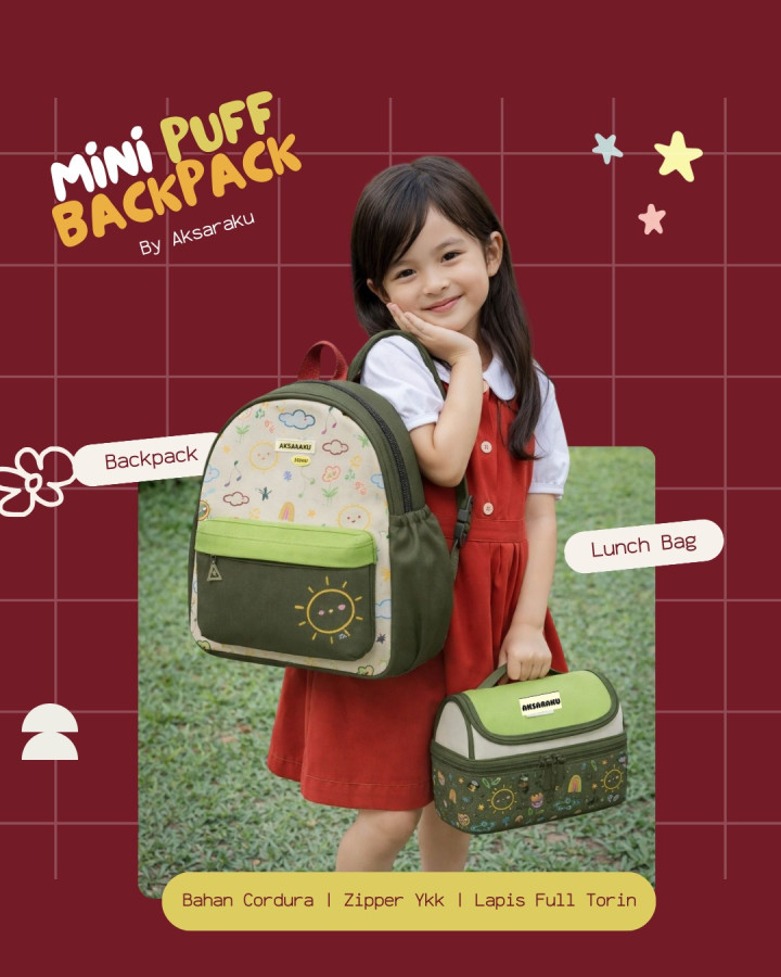 PO MINI PUFF BACKPACK BY AKSARAKU