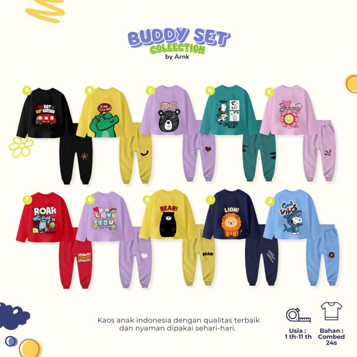 PO BUDDY SET COLLECTION BY ARNK 