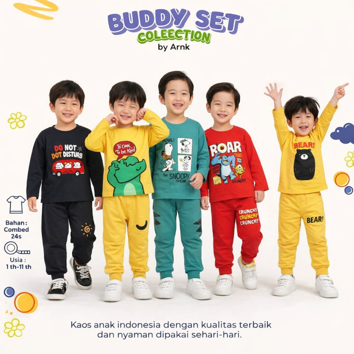 PO BUDDY SET COLLECTION BY ARNK 