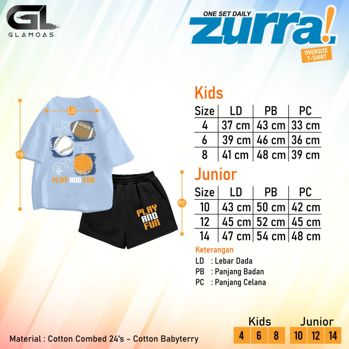 PO SET ZURRA BY GLAMOAS