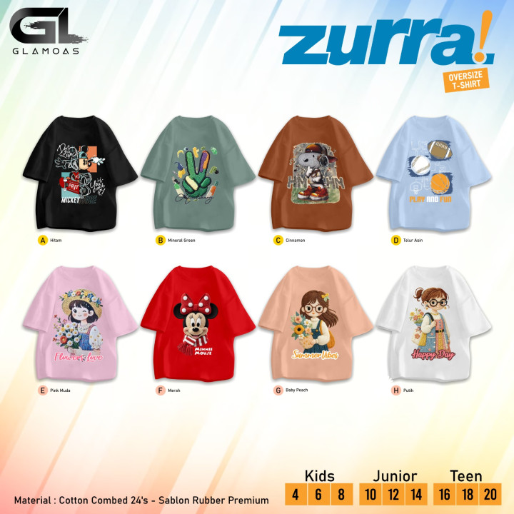 PO T-SHIRT ZURRA BY GLAMOAS
