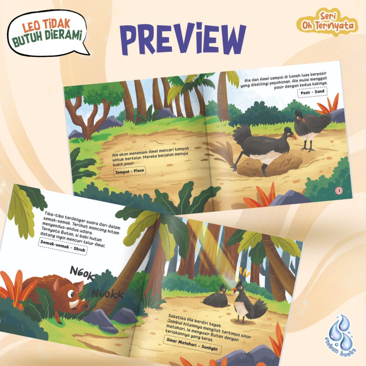 PO BUKU SERI OH TERNYATA BY EMBUN BOOKS
