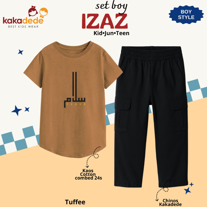 PO SET BOY IZAZ (KIDS) BY KAKADEDE
