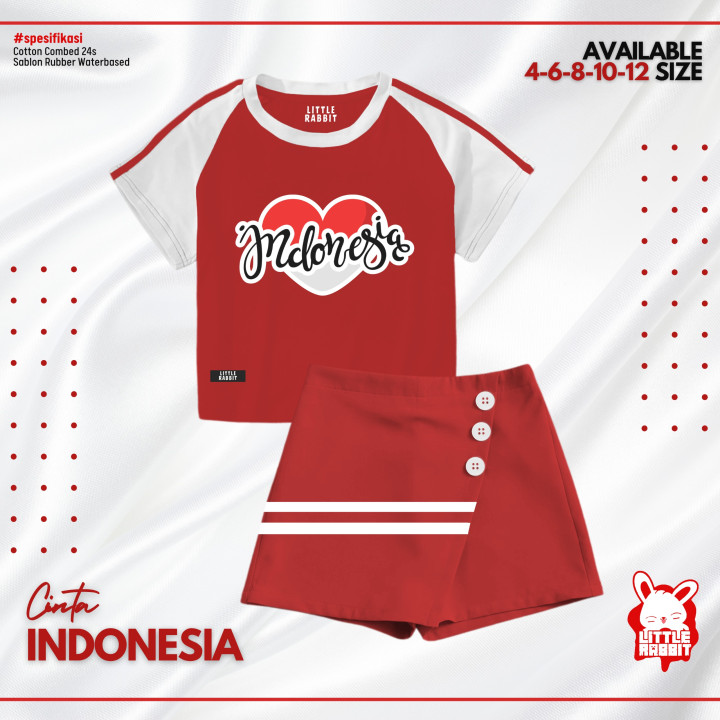 PO CINTA INDONESIA BY LITTLE RABBIT