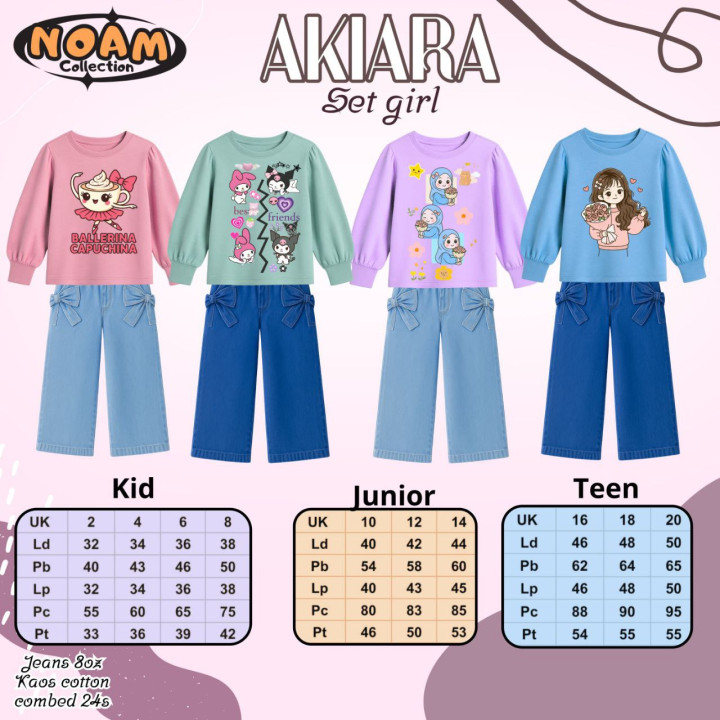 PO AKIARA SET GIRL (JUN) BY NOAM