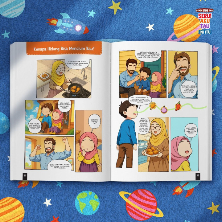 PO KOMIK SAINS ANAK “SERU! AKU TAU INI ITU”
