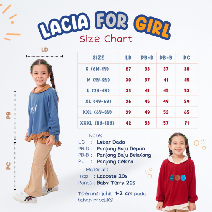 FAST PO LACIA COUPLE SET BOY & GIRL