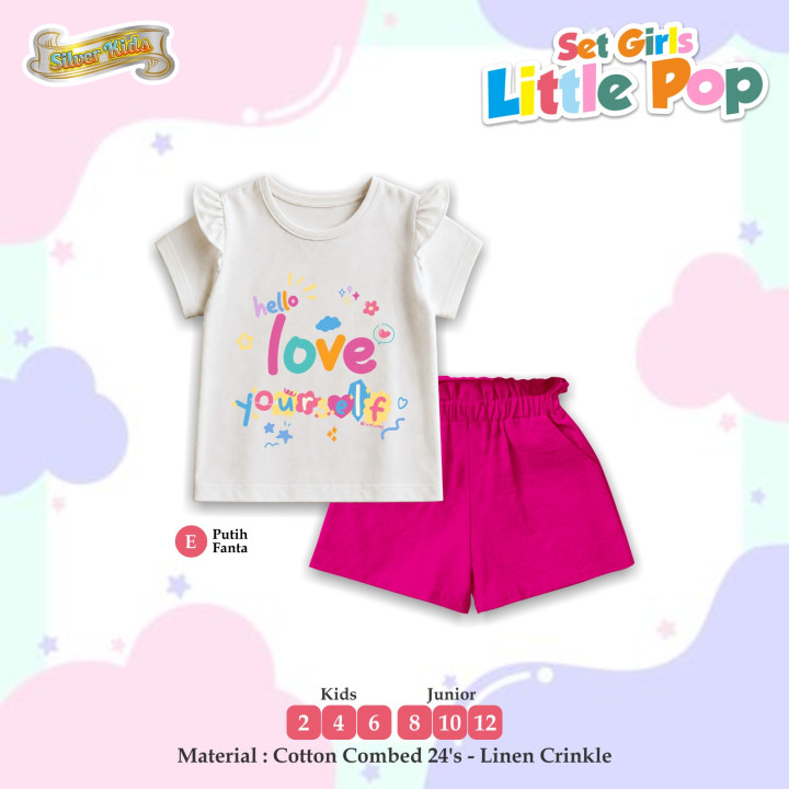 PO SET LITTLE POP BY SILVER KIDS