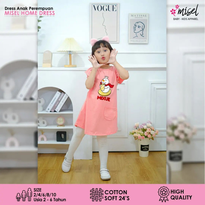 MISEL HOME DRESS RUFFLE