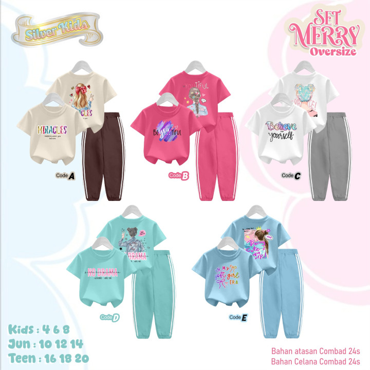SET OVERSIZE MERRY BY SILVERKIDS 