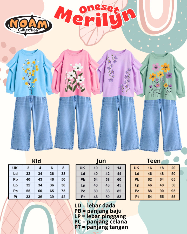 PO MERILYN ONESET (JUN) BY NOAM