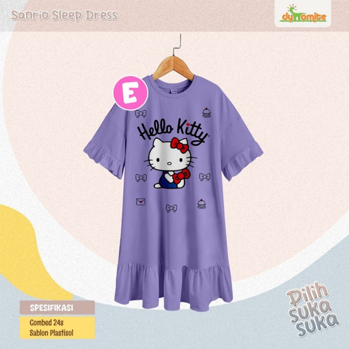 SANRIO SLEEP DRESS BY DYNOMITE
