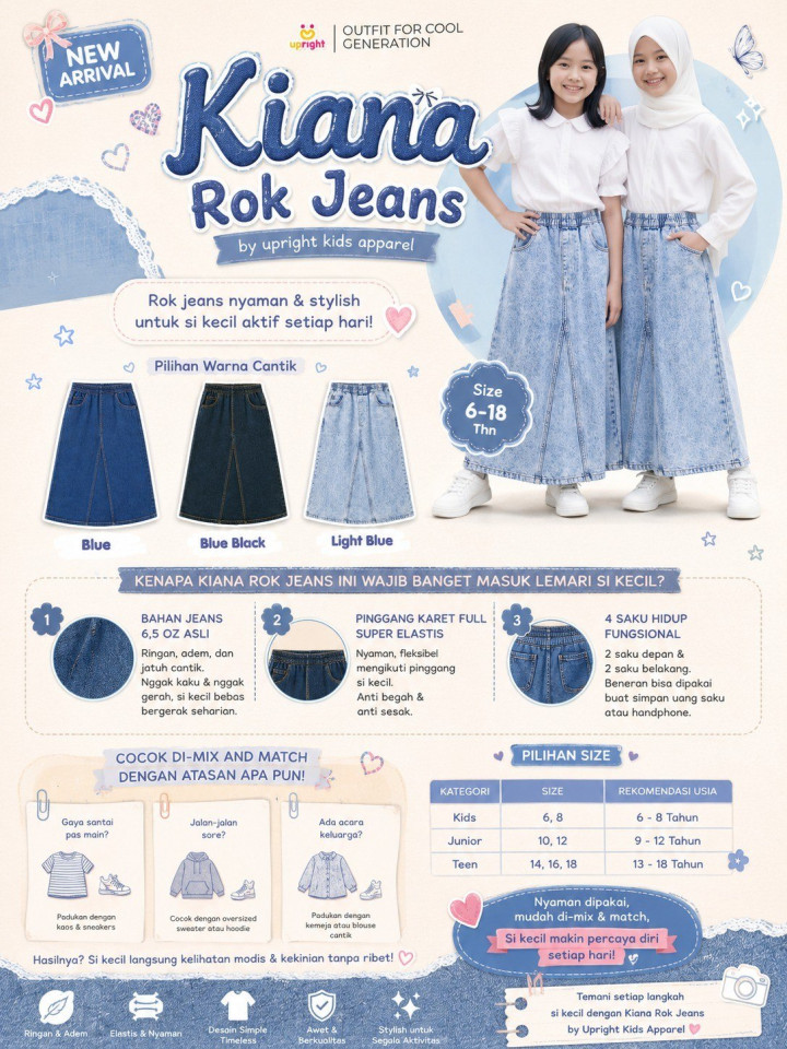 PO KIANA ROK JEANS BY UPRIGHT