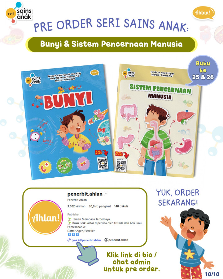 PO SERI SAINS ANAK BUNYI DAN SISTEM PENCERNAAN MANUSIA