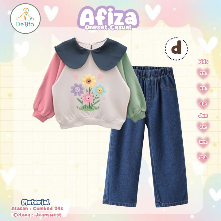 PO AFIZA ONESET CASUAL BY DELIFA