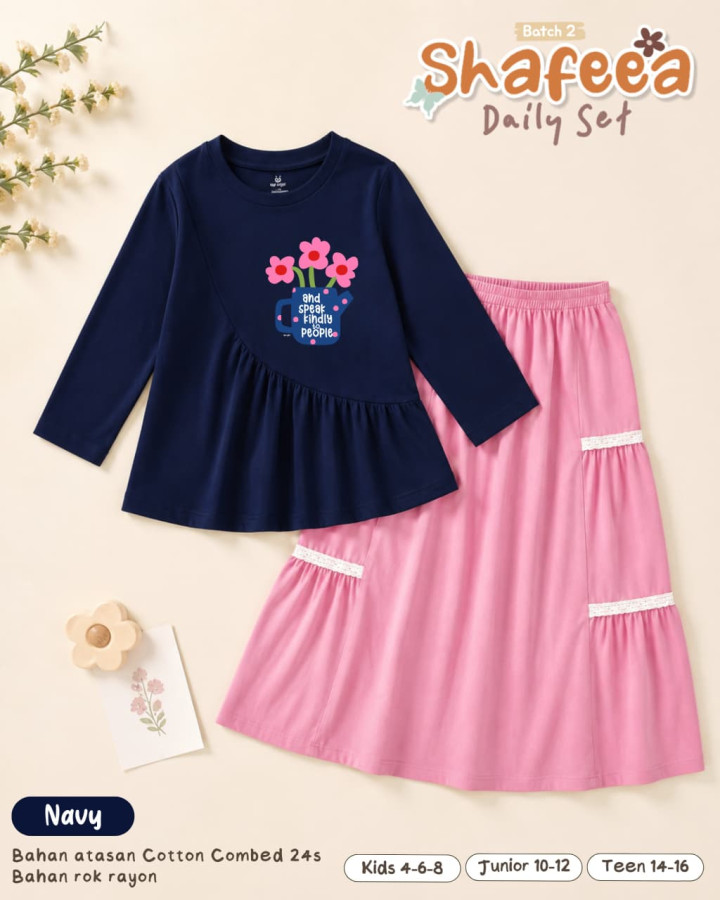 PO SHAFEEA DAILY SET BATCH 2 BY UPRIGHT