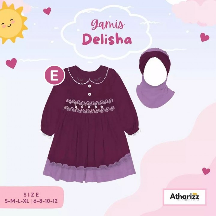 GAMIS DELISHA BY ATHARIZZ