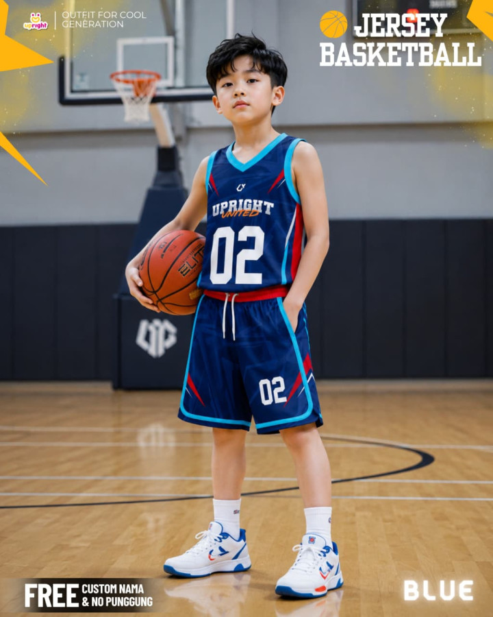 PO JERSEY BASKETBALL CUSTOM NAMA & NOMOR PUNGGUNG BY UPRIGHT