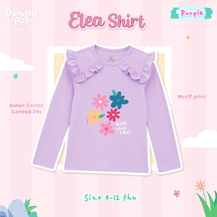 PO ELEA SHIRT (JUN) BY UPRIGHT POP