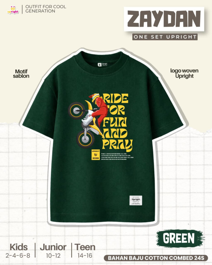 PO ZAYDAN TSHIRT BY UPRIGHT