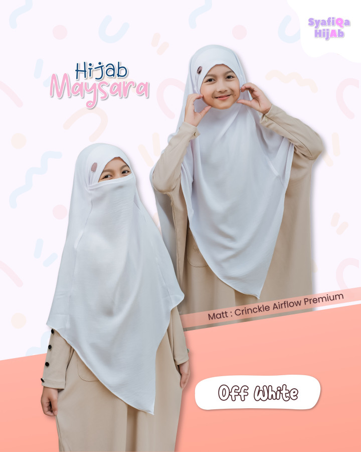 PO HIJAB FK MAYSARA V SHAPE BATCH 2 BY SYAFIQA
