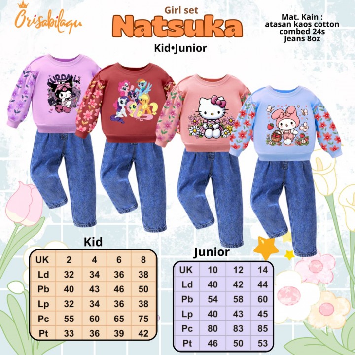 PO GIRL SET NATSUKA (KIDS) BY ORISABILAQU