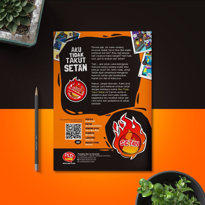 PO KOMIK “AKU TIDAK TAKUT SETAN