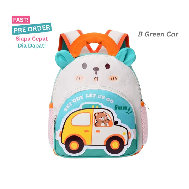 FAST PO CAKE AND CAR BACKPACK 