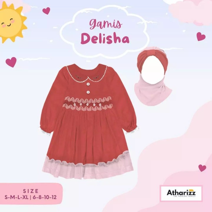 GAMIS DELISHA BY ATHARIZZ