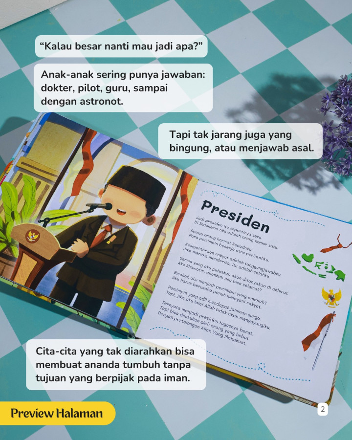 PO BUKU CITA-CITAKU KARENA ALLAH BY TASMIM KIDS