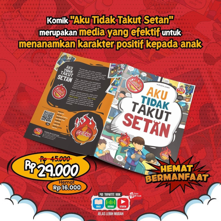 PO KOMIK AKU TIDAK TAKUT SETAN BATCH 5 BY PQS
