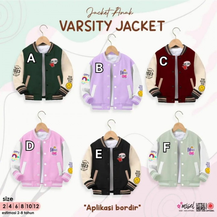 VARSITY JACKET BY LITTLE HERO