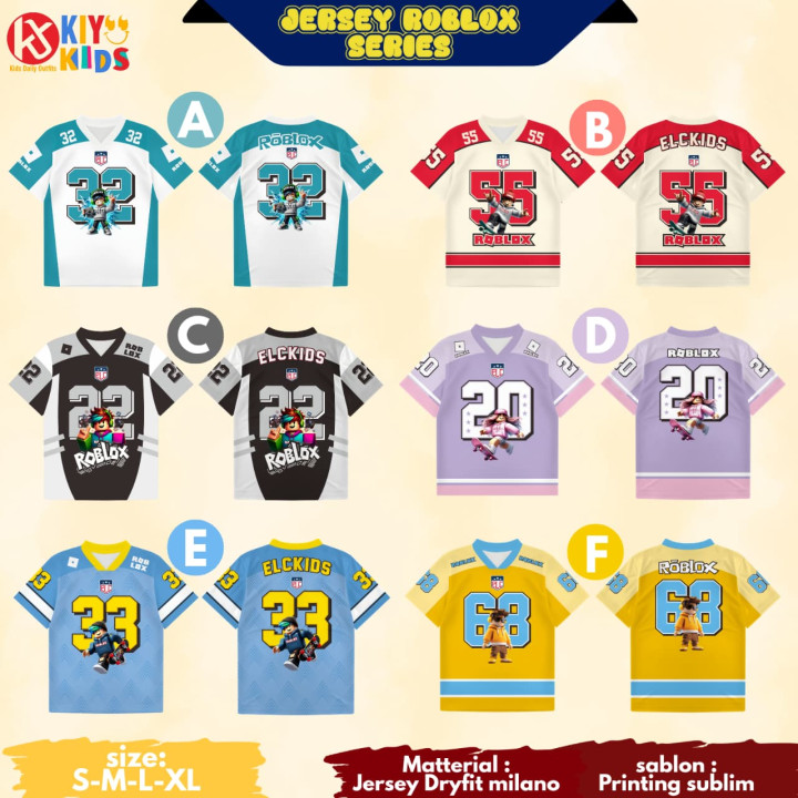 PO JERSEY ROBLOX SERIES BY KIYOO KIDS