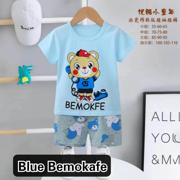 SERI 7 MOOSE PENDEK PENDEK PIYAMA ANAK