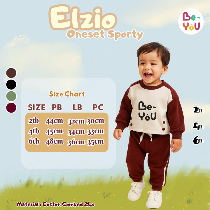 PO ELZIO ONESET SPORTY BY BE YOU
