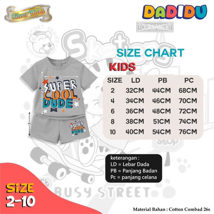 PO SET DADIDU BY SILVER KIDS