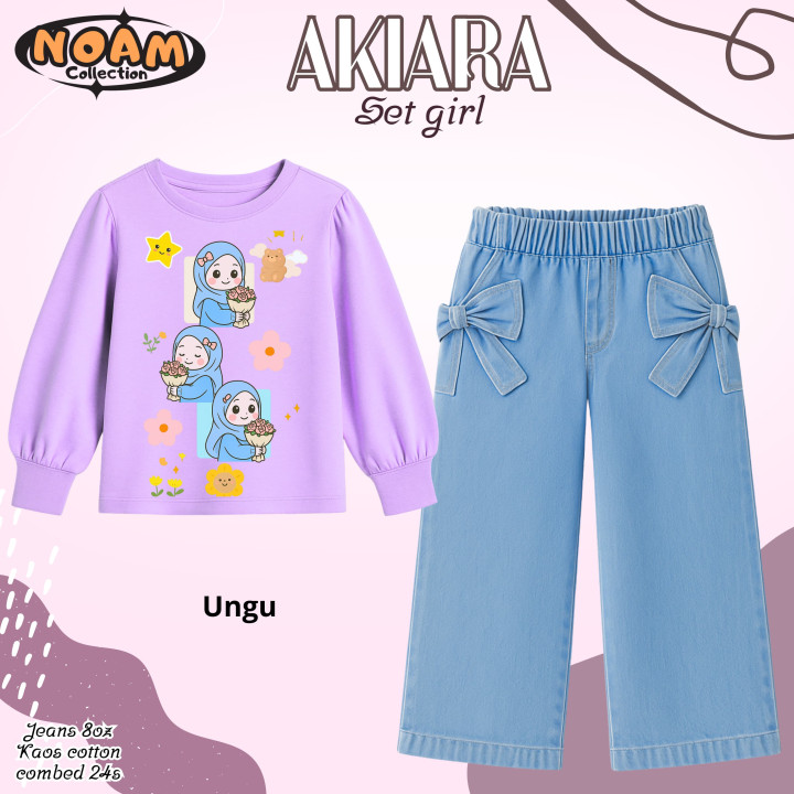 PO AKIARA SET GIRL (KIDS) BY NOAM
