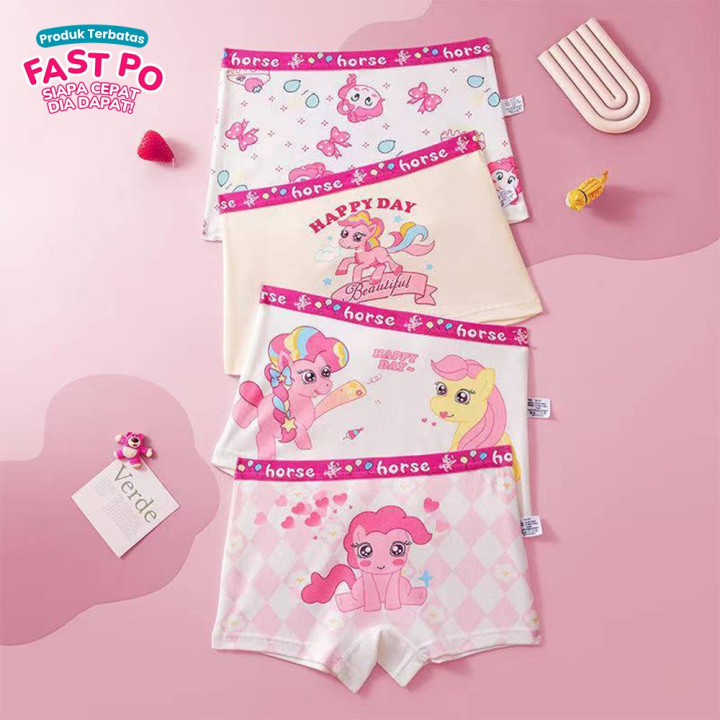 FAST PO SHIZUKA GIRL UNDERWEAR (LITTLE PONY SERIES)