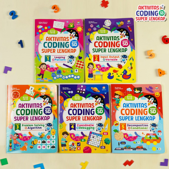 PO AKTIVITAS CODING SUPER LENGKAP SD JILID 1