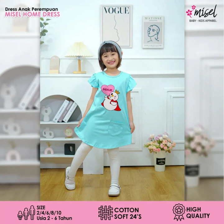 MISEL HOME DRESS RUFFLE