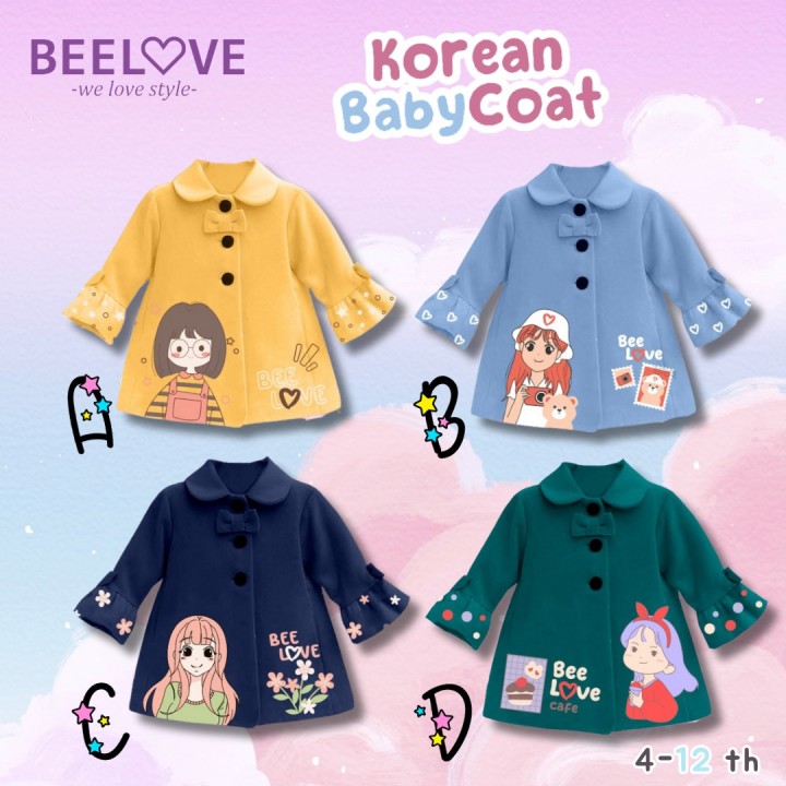 KOREAN BABY & TEEN COAT BY BEELOVE