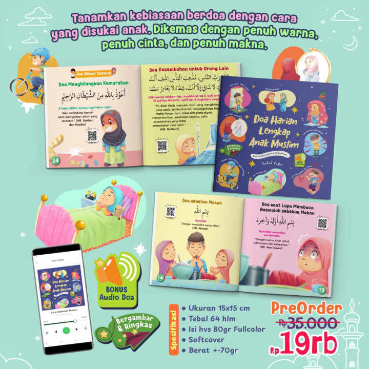 PO BUKU DOA HARIAN LENGKAP ANAK MUSLIM