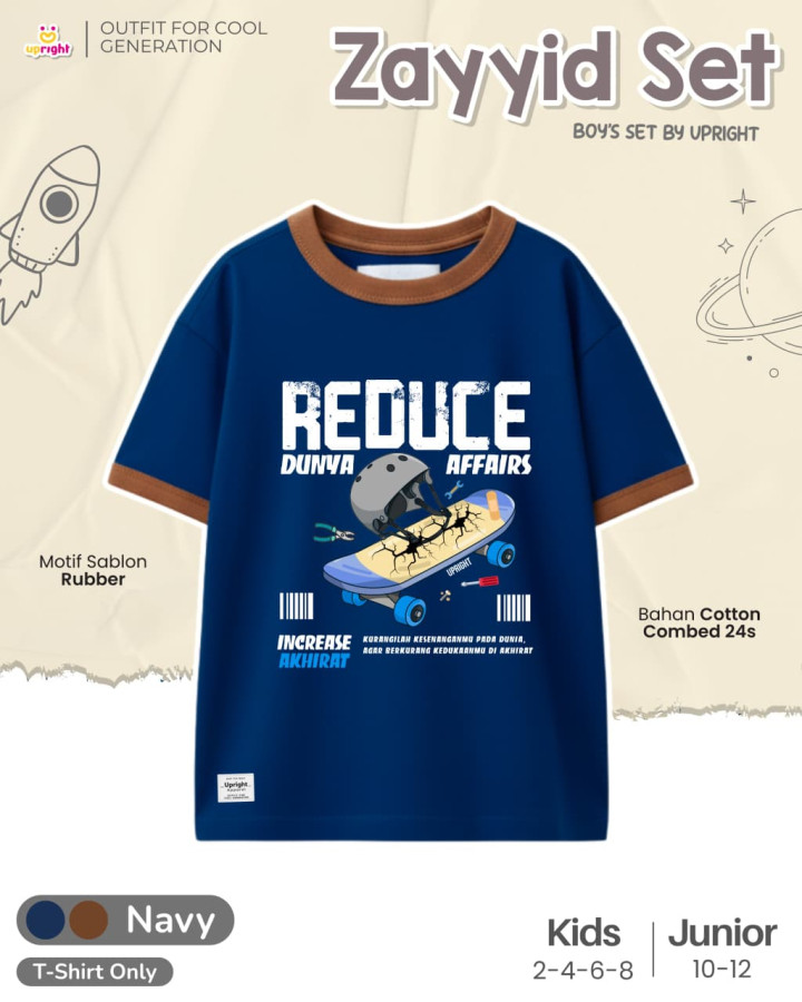 PO ZAYYID SHIRT BY UPRIGHT KIDS