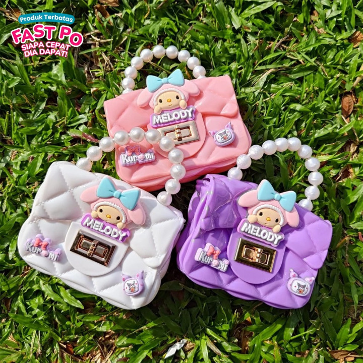 FAST PO CELLINE SERI 3 SANRIO JELLY CLAY BAG