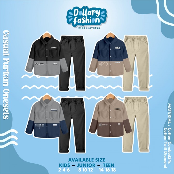 PO CASUAL FURKAN ONESET BY DOLLARY