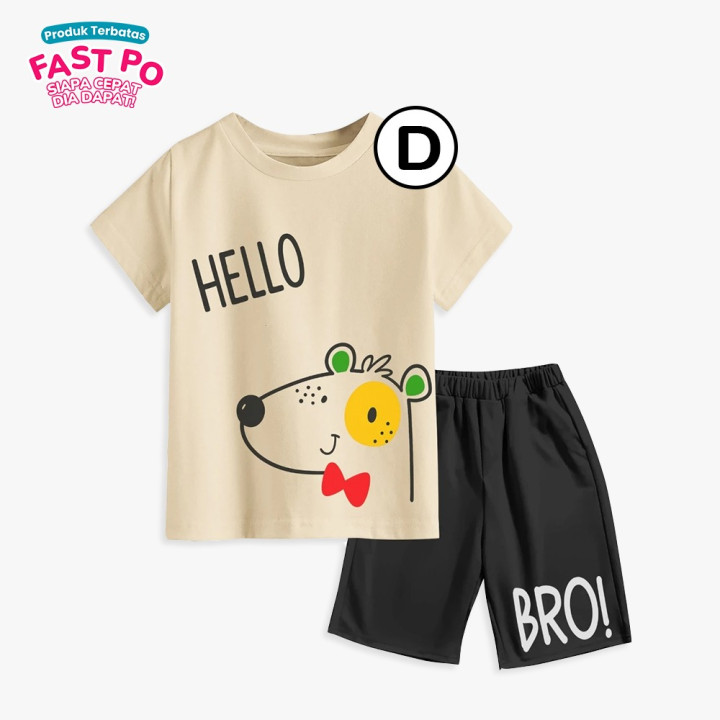 FAST PO BOYS ACTIVE DAILY SET