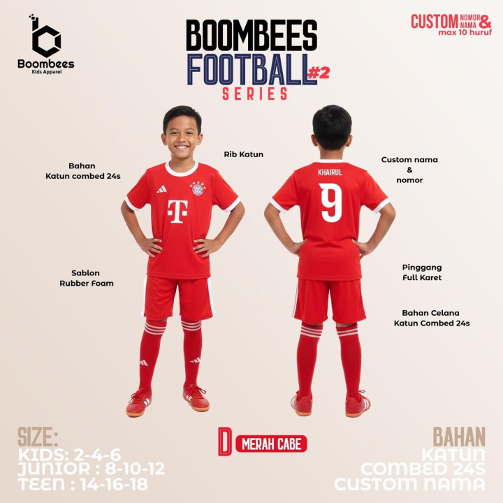 PO BOOMBEES FOOTBALL SERIES VOL.2